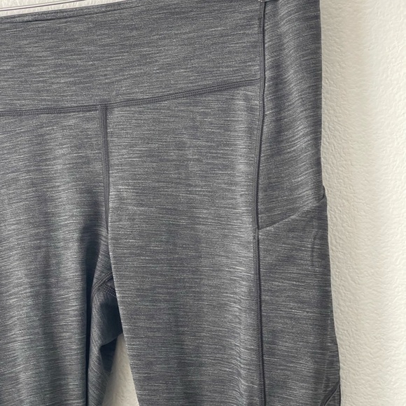 Lululemon Speed Up Tight Full On Luxtreme Brushed Heather Gray - Size 8 - Picture 2 of 9